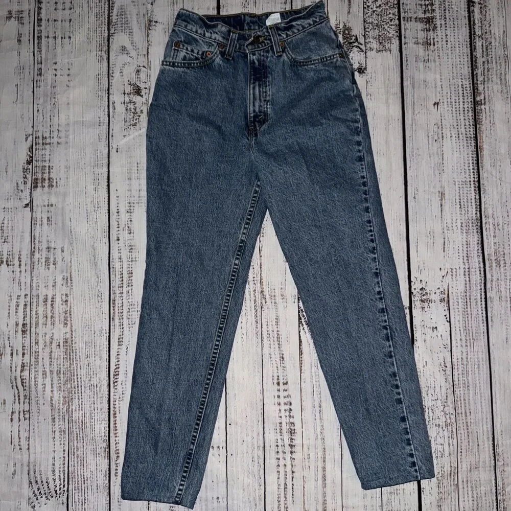 Levi's 512 Women's High Waisted Slim Fit Tapered Leg Jeans‎ 5 Short USA